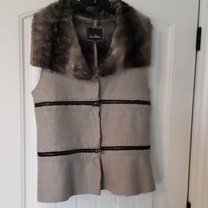 Sam Edelman Feux Fur Vest